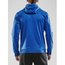 Craft Hoodie Fullzip Pro Control cobalt blue/white Men